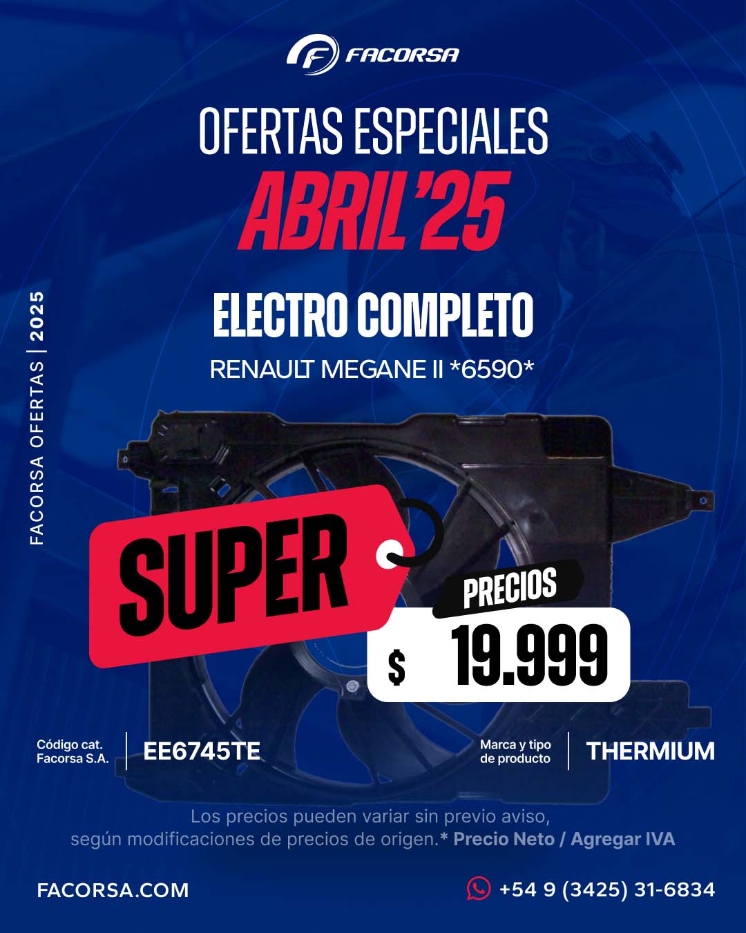 Oferta Electro Completo Abril 2025 - FACORSA