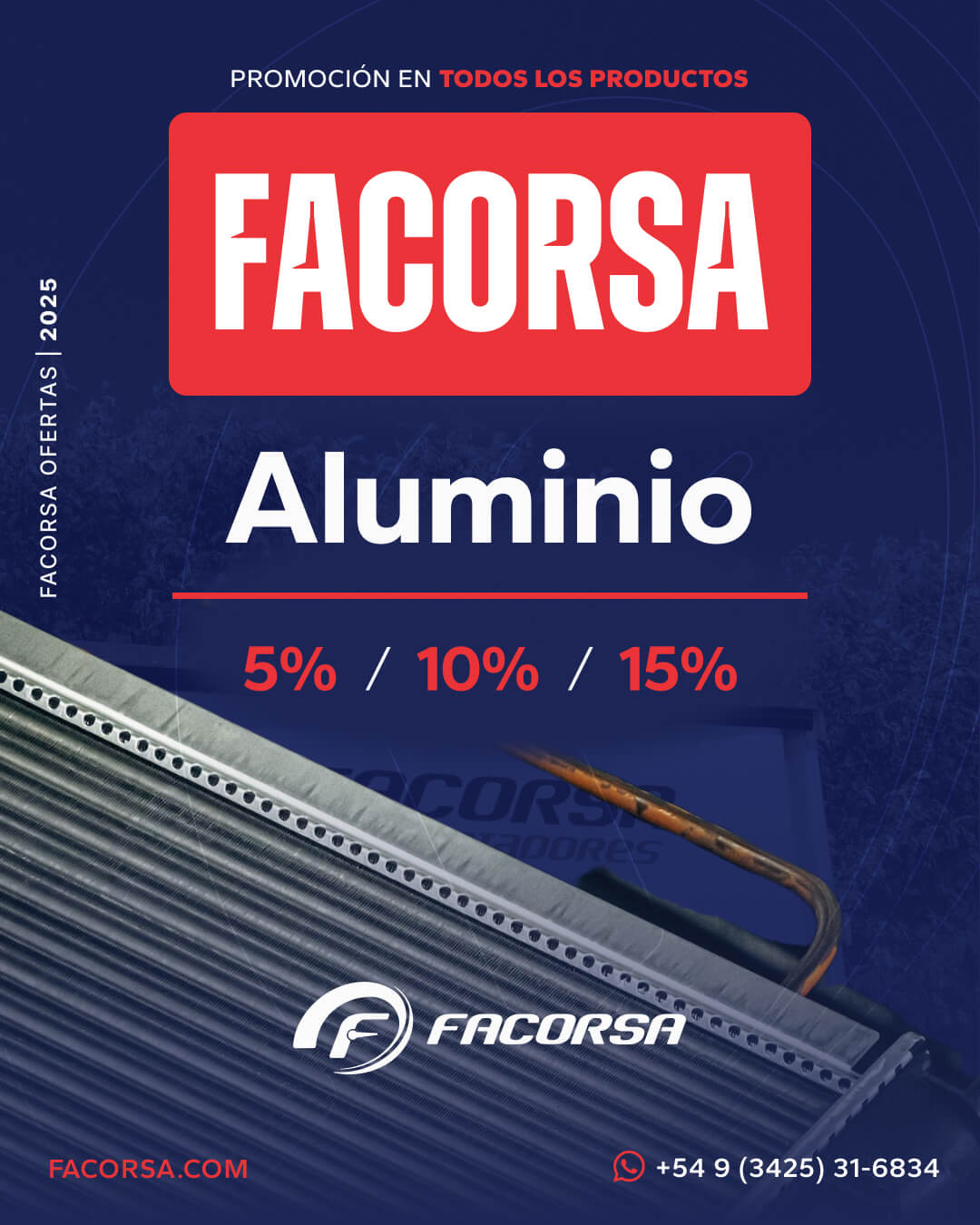 Oferta Facorsa Aluminio Julio 2025 - FACORSA