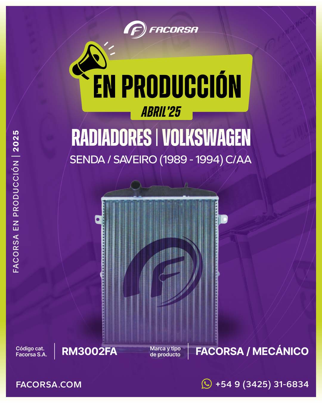 FACORSA EN PRODUCCIÓN - FACORSA