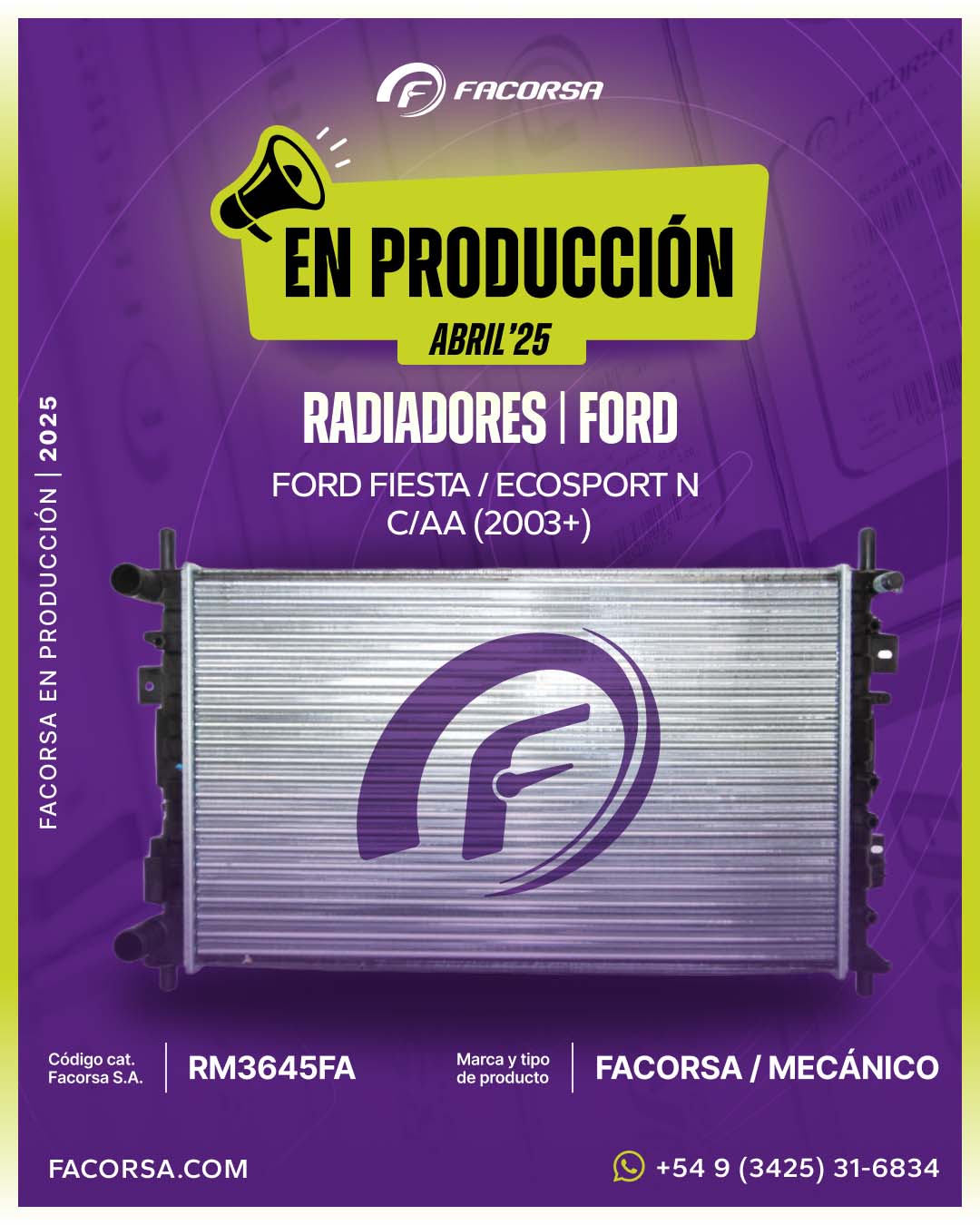 FACORSA EN PRODUCCIÓN - FACORSA