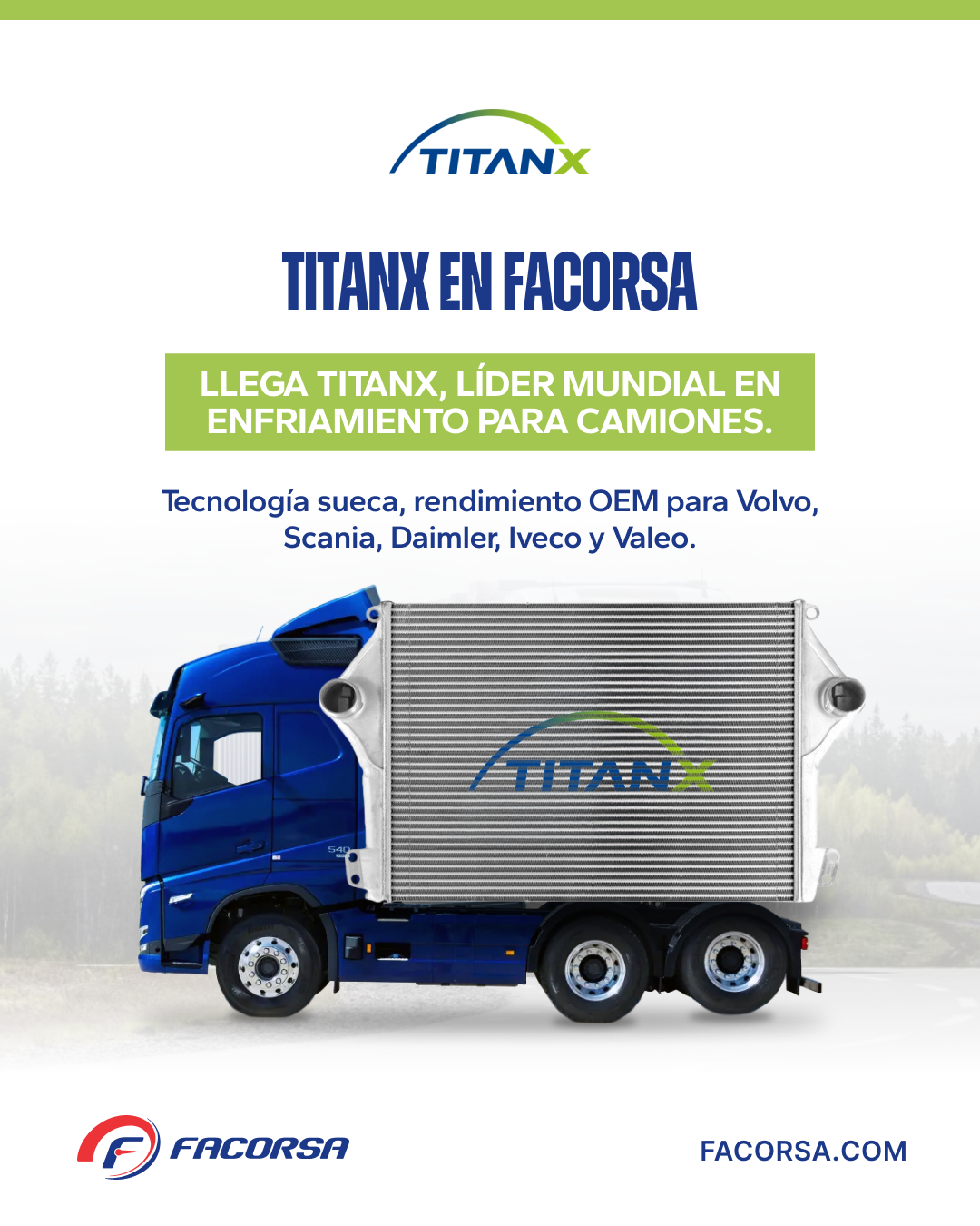 ¡TITANX ahora en FACORSA!
