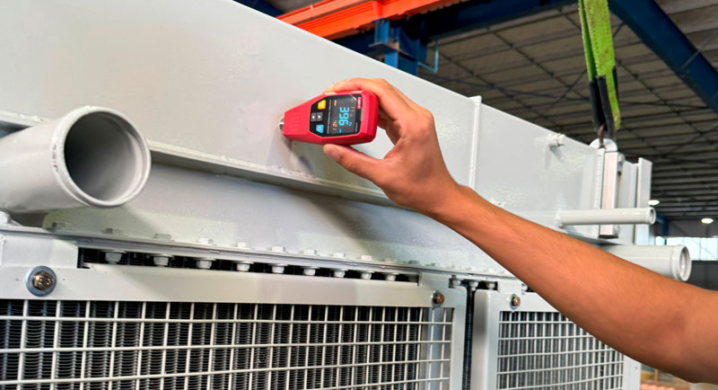 Controle de qualidade FACORSA em cada etapa do processo de fabricação