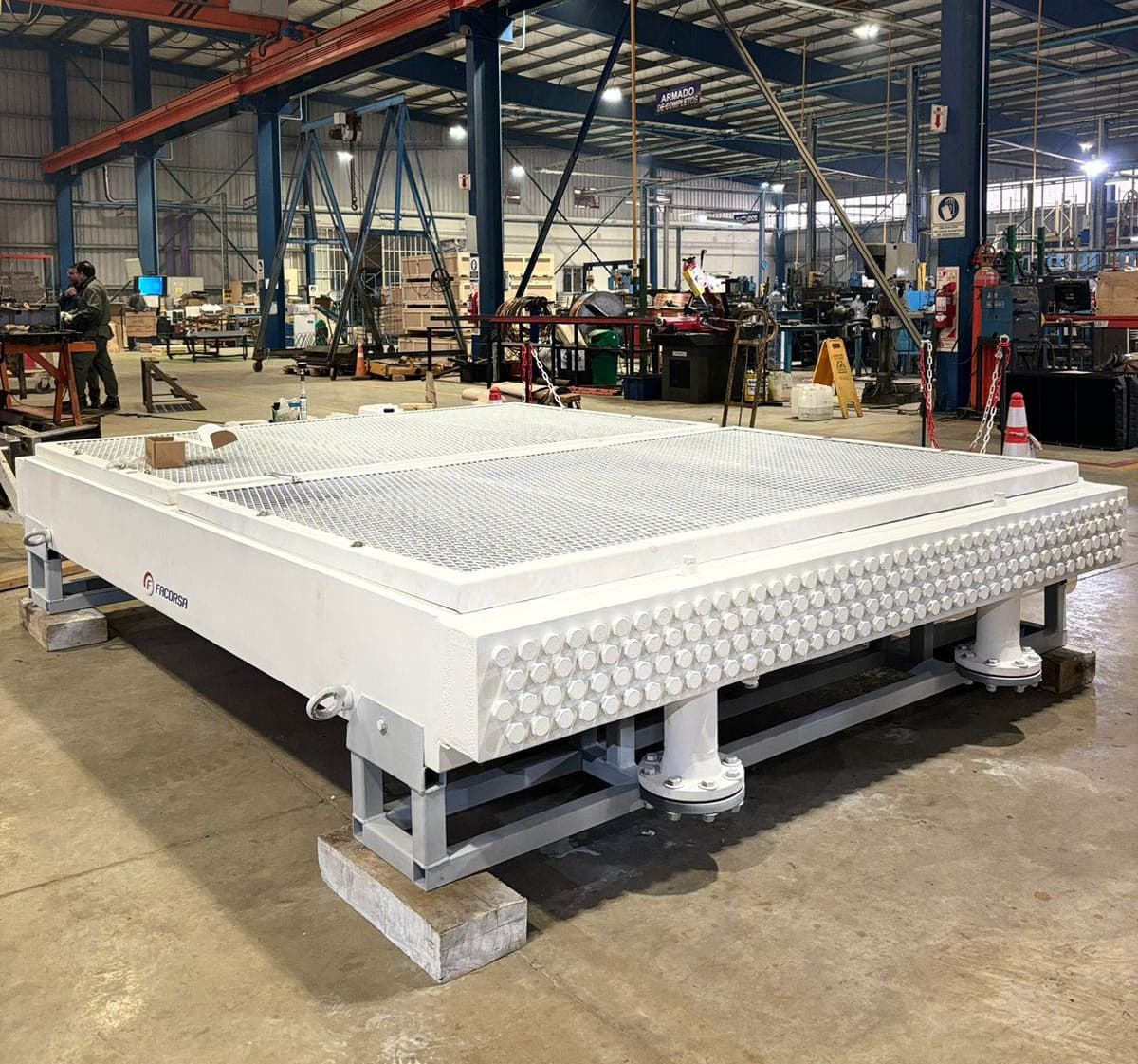 Reingeniería y fabricación de aeroenfriador de aceite para planta compresora de gas